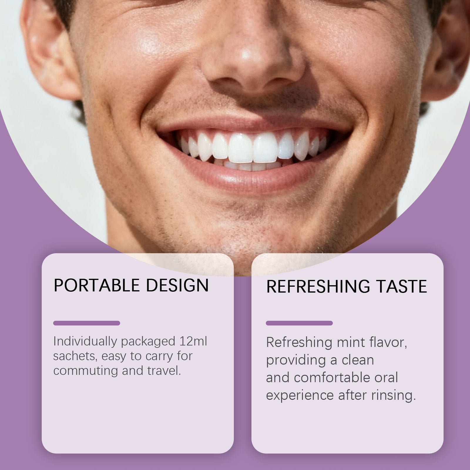 Refreshing Mint Portable Mouthwash