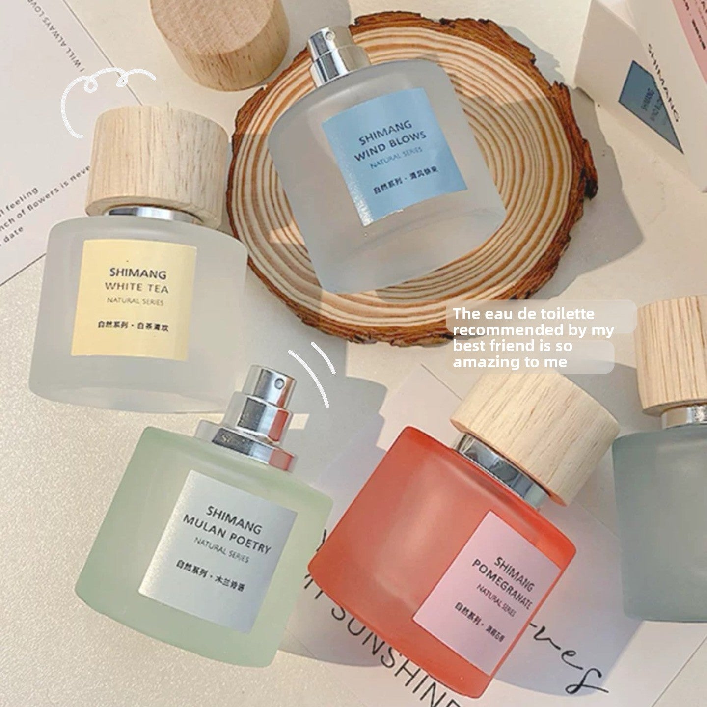 Natural Series Long Lasting Perfume Spray